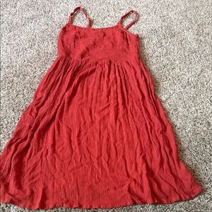 Old Navy Terracotta Midi Dress